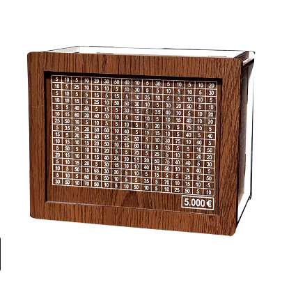 Tirelire japonaise en bois