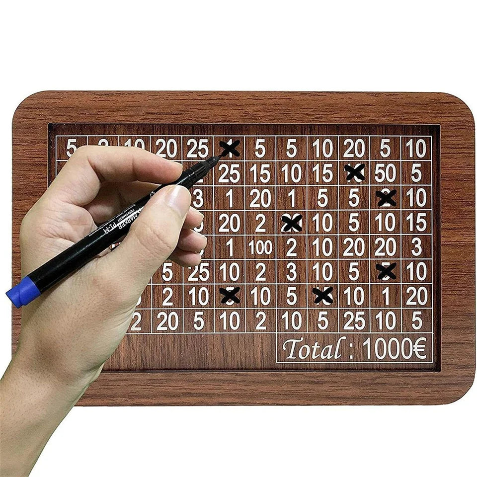 Tirelire japonaise en bois