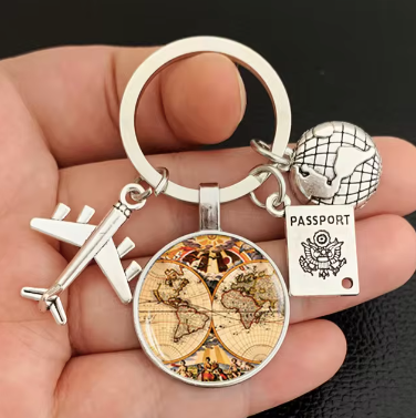 porte clefs de voyage