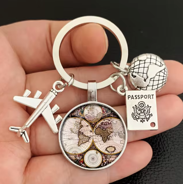 porte clefs de voyage