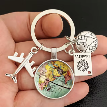 porte clefs de voyage